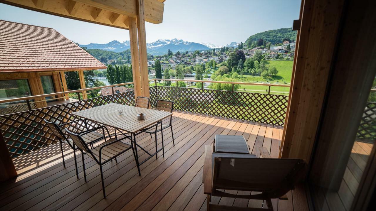 Seaside-Lodge, Top Apartment Spiez Dış mekan fotoğraf