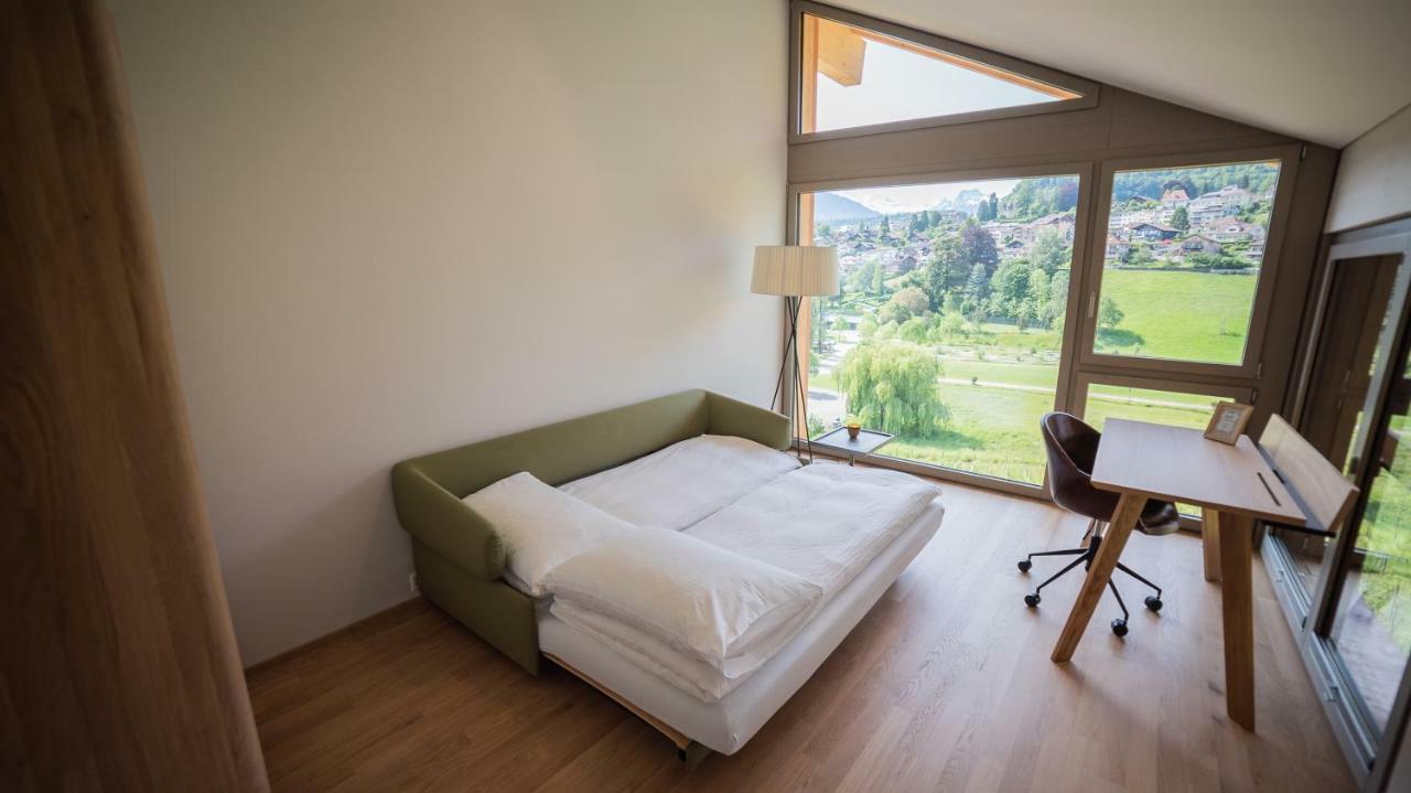 Seaside-Lodge, Top Apartment Spiez Dış mekan fotoğraf
