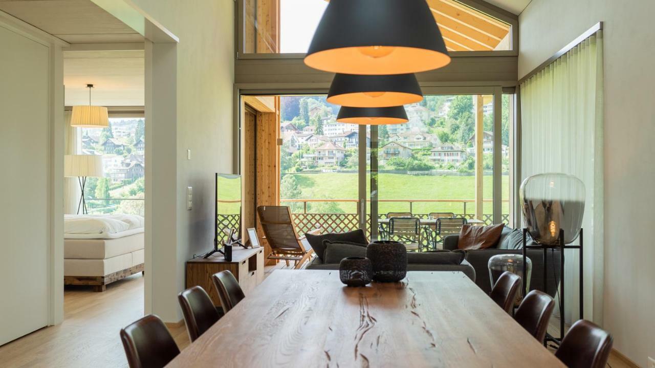 Seaside-Lodge, Top Apartment Spiez Dış mekan fotoğraf