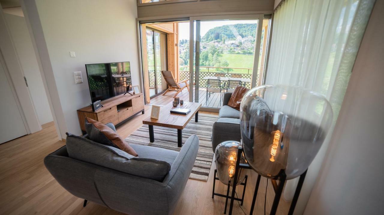 Seaside-Lodge, Top Apartment Spiez Dış mekan fotoğraf