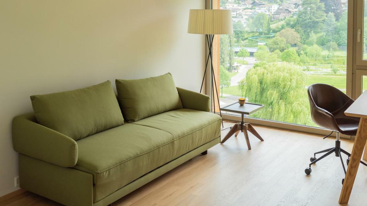 Seaside-Lodge, Top Apartment Spiez Dış mekan fotoğraf